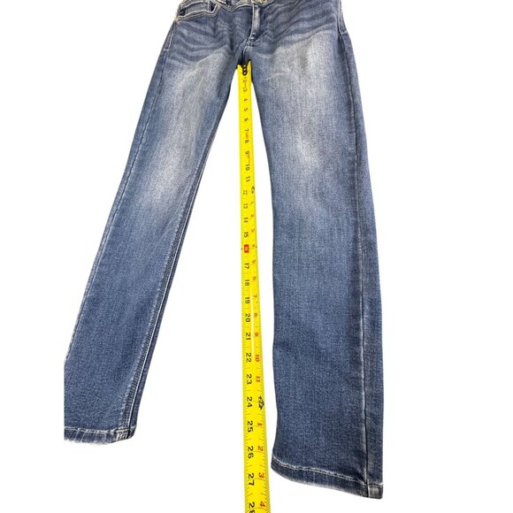 KanCan Estilo Womens Skinny Jeans High Rise Size 11/29 Triple Button Stretch - Picture 8 of 12